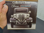Vtg Jim Beam White Police Patrol Car Decanter EMPTY Orig Box Stickers Mint