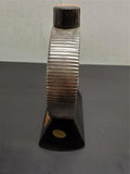 VTG 69 Ezra Brooks 1804 Silver Dollar Genuine EMPTY Platinum Decanter Orig. Box