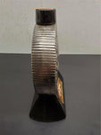 VTG 69 Ezra Brooks 1804 Silver Dollar Genuine EMPTY Platinum Decanter Orig. Box