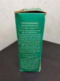 VTG 69 Ezra Brooks 1804 Silver Dollar Genuine EMPTY Platinum Decanter Orig. Box