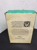 VTG 69 Ezra Brooks 1804 Silver Dollar Genuine EMPTY Platinum Decanter Orig. Box