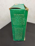 VTG 69 Ezra Brooks 1804 Silver Dollar Genuine EMPTY Platinum Decanter Orig. Box