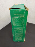 VTG 69 Ezra Brooks 1804 Silver Dollar Genuine EMPTY Platinum Decanter Orig. Box