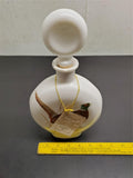 Vtg 1969 JW Dant Edition #1 EMPTY Bird Decanter Ringnecked Pheasant w/ Orig.Box