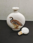 Vtg EMPTY 1969 Field Birds Liquor Decanter By A. Singer Chukar Partridge Nice