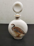 Vtg EMPTY 1969 Field Birds Liquor Decanter By A. Singer Chukar Partridge Nice