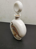 Vtg EMPTY 1969 Field Birds Liquor Decanter By A. Singer Chukar Partridge Nice