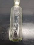 Vtg 12.5" Empty Glass Smirnoff Liquor Vodka Whiskey Carafe Collectible Unique