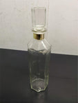 Vtg 12.5" Empty Glass Smirnoff Liquor Vodka Whiskey Carafe Collectible Unique