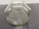 Vtg 12.5" Empty Glass Smirnoff Liquor Vodka Whiskey Carafe Collectible Unique
