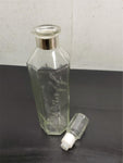 Vtg 12.5" Empty Glass Smirnoff Liquor Vodka Whiskey Carafe Collectible Unique