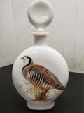 Vtg EMPTY 1969 Field Birds Liquor Decanter By A. Singer Chukar Partridge Nice
