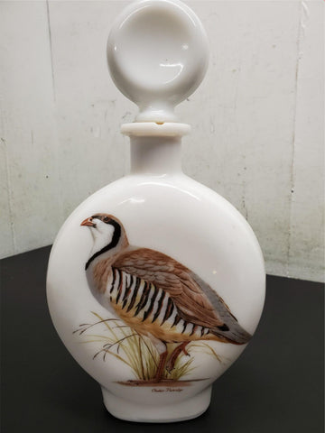 Vtg EMPTY 1969 Field Birds Liquor Decanter By A. Singer Chukar Partridge Nice
