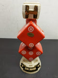 Vtg EMPTY 1968 Ezra Brooks Harolds Club Reno Liquor Whiskey Decanter Orig Box #7