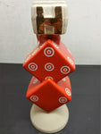 Vtg EMPTY 1968 Ezra Brooks Harolds Club Reno Liquor Whiskey Decanter Orig Box #7
