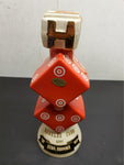 Vtg EMPTY 1968 Ezra Brooks Harolds Club Reno Liquor Whiskey Decanter Orig Box #7