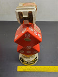 Vtg EMPTY 1968 Ezra Brooks Harolds Club Reno Liquor Whiskey Decanter Orig Box #7