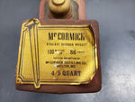Vtg EMPTY 1969 Locomotive Train Jupiter Engine McCormick Decanter 1st Edition