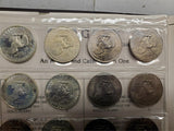 '71-'78 Lot 32 Eisenhower Dollars Uncirculated Including Proofs & Silver coins