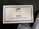 2010 United States Mint Proof Set W/Cert Auth. & Presidential $1 Coin Proof Set