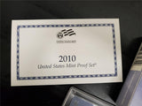2010 United States Mint Proof Set W/Cert Auth. & Presidential $1 Coin Proof Set