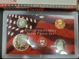 1999 United States Mint Silver Proof coin Set W Certification Specification Info