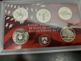1999 United States Mint Silver Proof coin Set W Certification Specification Info