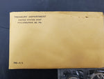 '58 United States Mint Treasury Department Proof Coin Set Authentic Note Collect