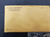 '58 United States Mint Treasury Department Proof Coin Set Authentic Note Collect