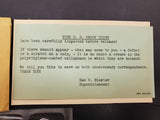 '58 United States Mint Treasury Department Proof Coin Set Authentic Note Collect