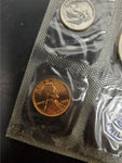 '58 United States Mint Treasury Department Proof Coin Set Authentic Note Collect