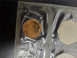 '58 United States Mint Treasury Department Proof Coin Set Authentic Note Collect