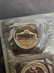 '58 United States Mint Treasury Department Proof Coin Set Authentic Note Collect