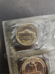 '58 United States Mint Treasury Department Proof Coin Set Authentic Note Collect