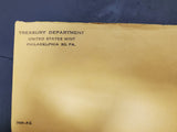 1959 United States Treasury Dept. Mint Proof Coins Set W/Note Of Authenticity