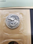 1959 United States Treasury Dept. Mint Proof Coins Set W/Note Of Authenticity