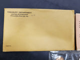 1962 United States Treasury Dept. Mint Proof Coins Set W/Note Of Authenticity
