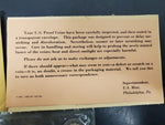 1962 United States Treasury Dept. Mint Proof Coins Set W/Note Of Authenticity