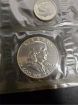 1962 United States Treasury Dept. Mint Proof Coins Set W/Note Of Authenticity
