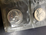 1962 United States Treasury Dept. Mint Proof Coins Set W/Note Of Authenticity