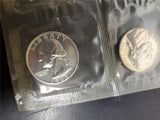 1962 United States Treasury Dept. Mint Proof Coins Set W/Note Of Authenticity