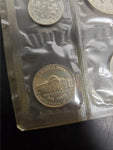 1962 United States Treasury Dept. Mint Proof Coins Set W/Note Of Authenticity