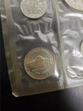 1962 United States Treasury Dept. Mint Proof Coins Set W/Note Of Authenticity