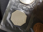 1962 United States Treasury Dept. Mint Proof Coins Set W/Note Of Authenticity