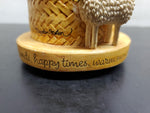Hallmark Nature’s Sketchbook Musical Snow Globe SANTA Christmas Holidays Present