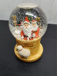 Hallmark Nature’s Sketchbook Musical Snow Globe SANTA Christmas Holidays Present