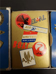 Vtg Duratone Plastic Coated Playing Cards Car & Plane Brands Jaguar MG Air India