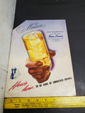 VTG 1930s-40s Circa Lou Passarellos The New Penn Restaurant Menu Collectible PA