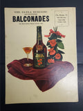 VTG 1930s-40s Circa Ultra Moderne Air-Conditioned Balconades Restaurant Menu PA