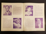 VTG 1950s Naughty Marietta Play Program Civic Light Opera Of Greater Pittsburgh